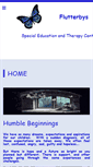 Mobile Screenshot of flutterbys.co.za