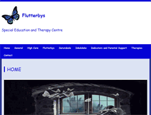 Tablet Screenshot of flutterbys.co.za